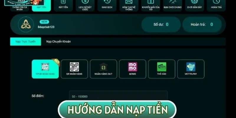 Tìm hiểu thông tin về cổng game 8day