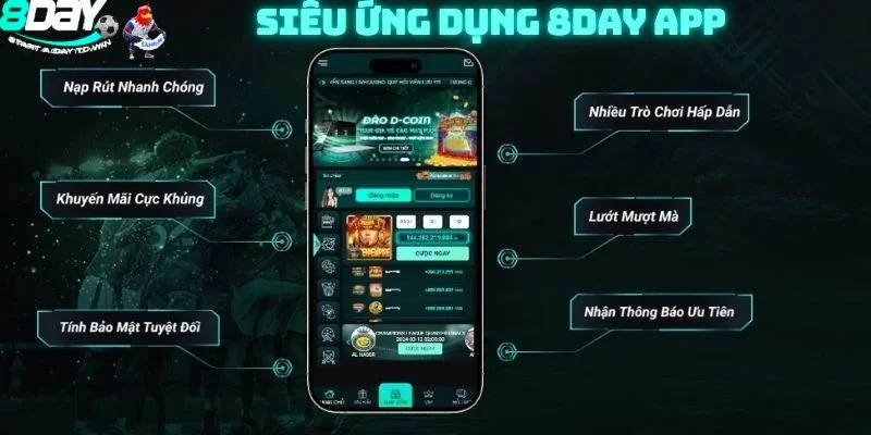 Hướng dẫn cách 8DAY app qua hệ điều hành iOS.