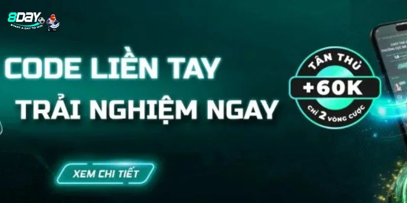 8DAY Code là chương trình ưu đãi vàng được hội viên quan tâm.